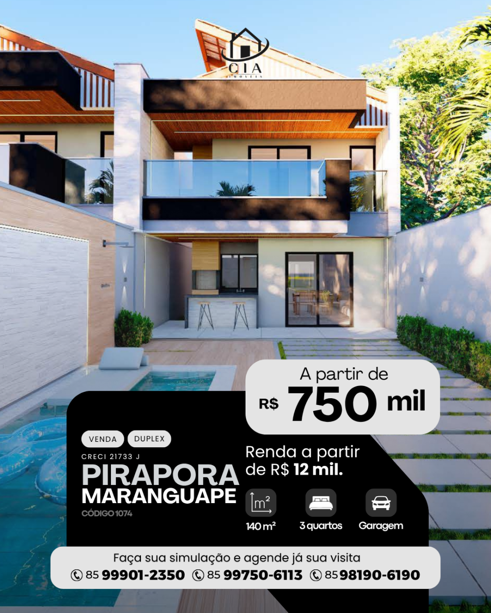 Duplex > venda > Pirapora - Maranguape/CE
