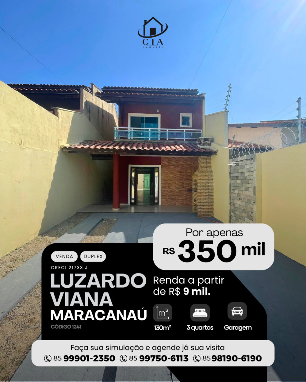 Duplex > venda > Luzardo Viana - Maracanaú/CE