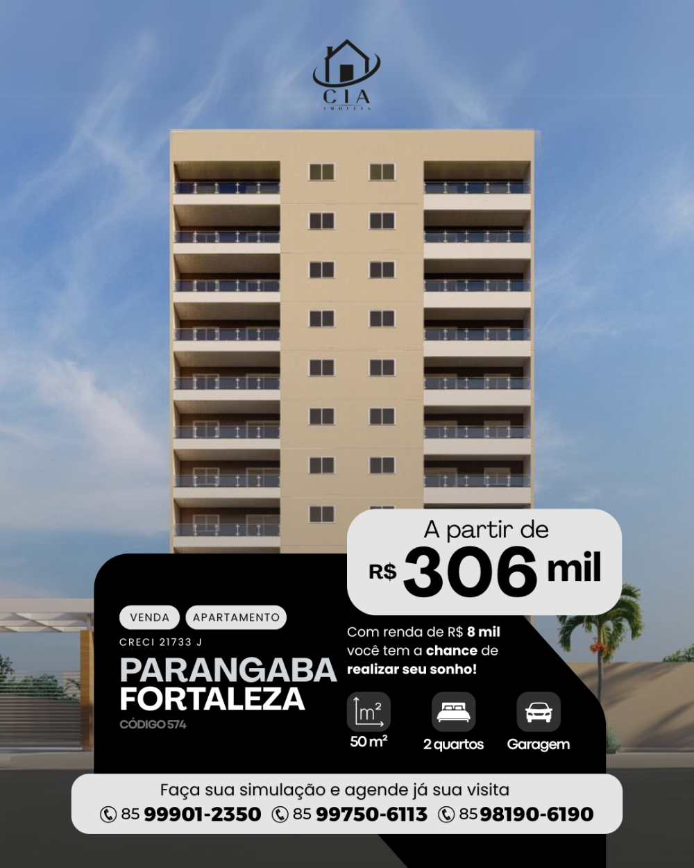 Apartamento > venda > Parangaba - Fortaleza/CE