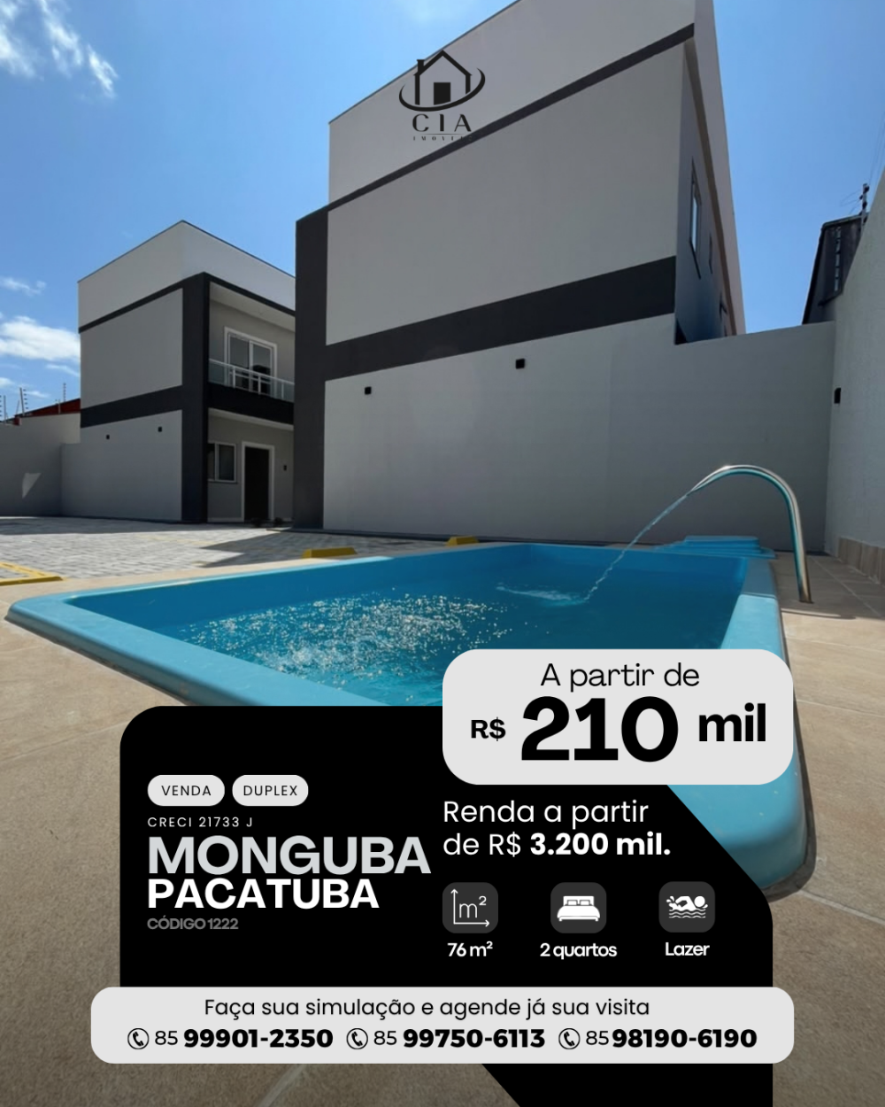 Casa em Condomínio > venda > Monguba - Pacatuba/CE