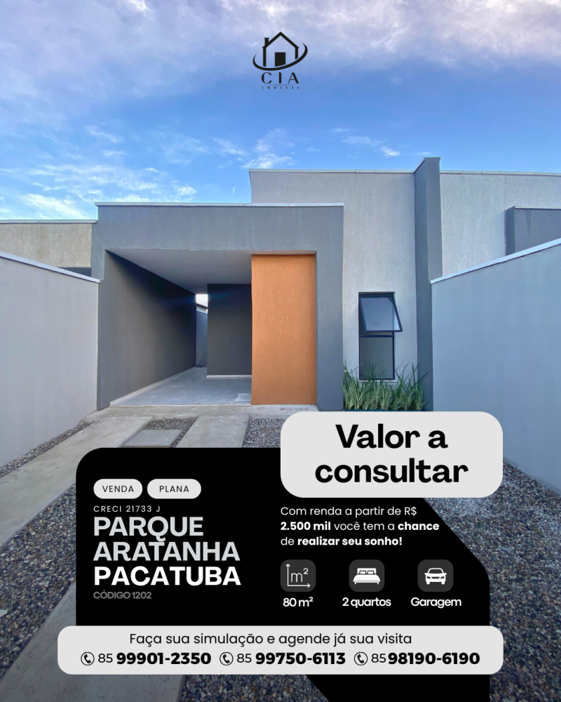 Casa > venda > Parque Aratanha - Pacatuba/CE