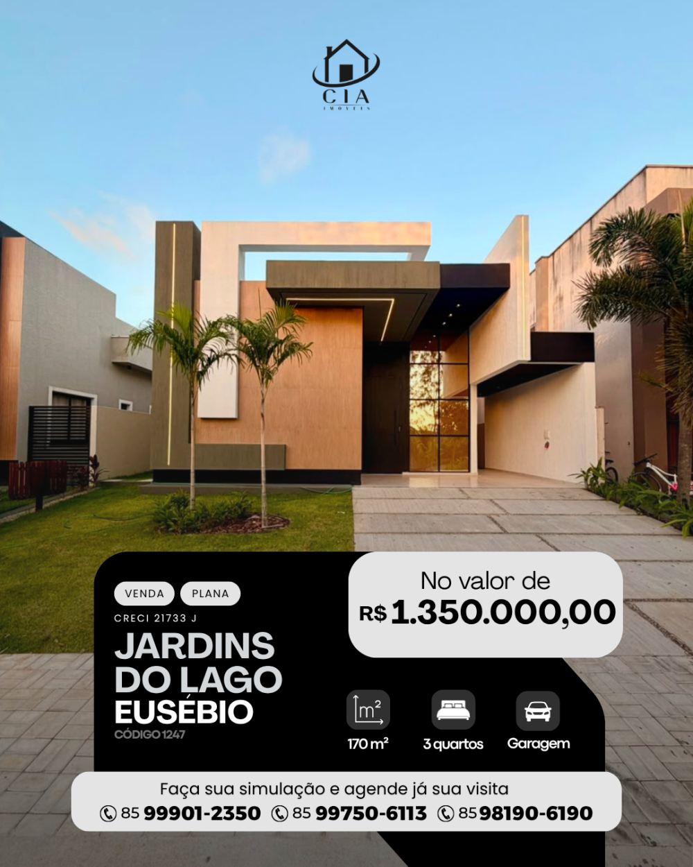 Casa em Condomínio > venda > Urucunema - Eusébio/CE