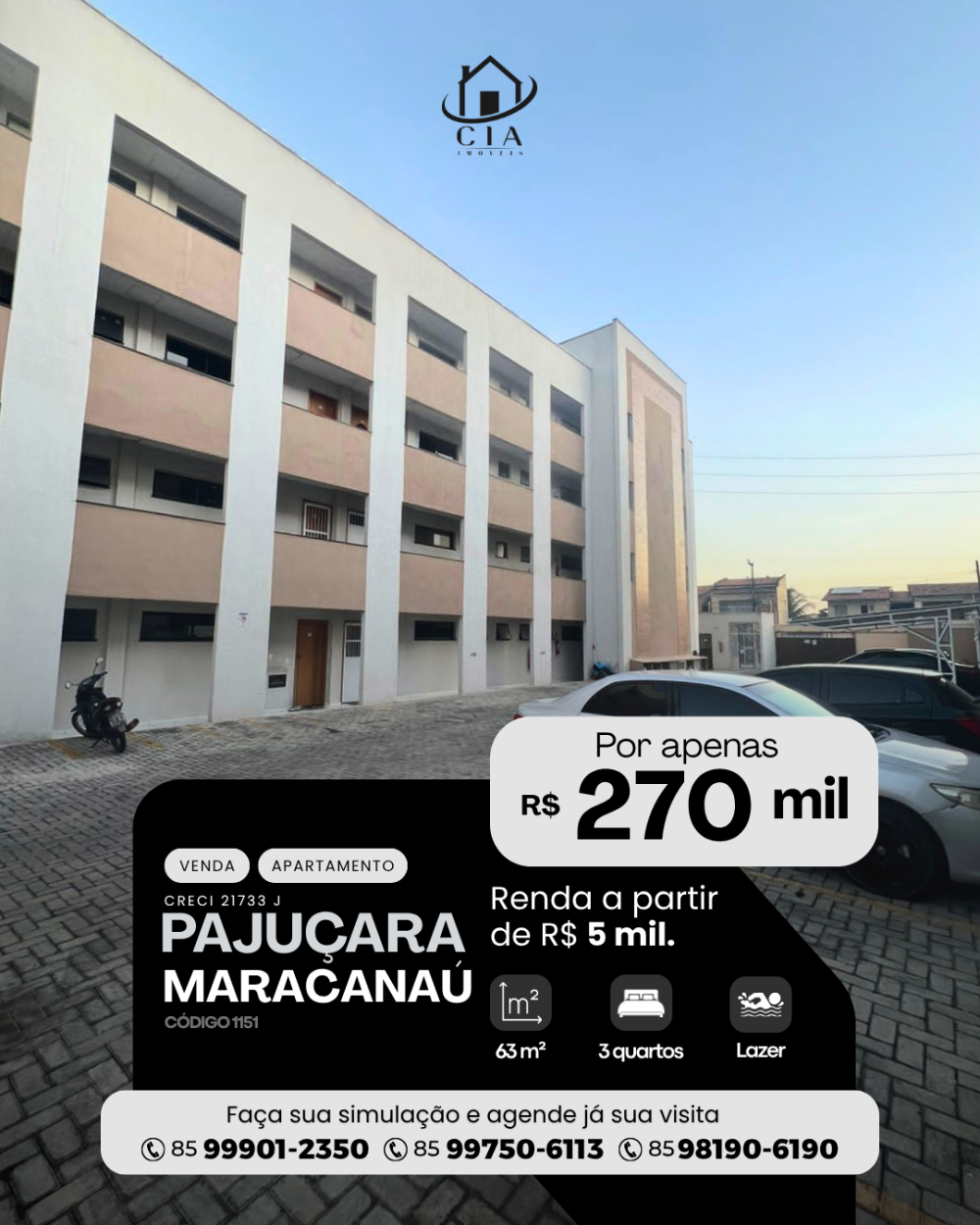 Apartamento > venda > Pajuçara - Maracanaú/CE