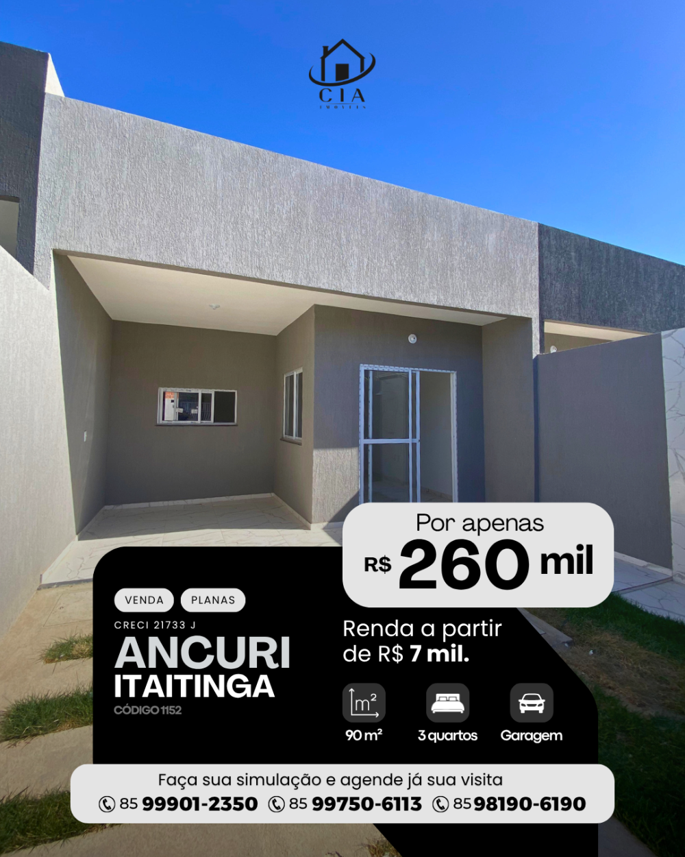 Casa > venda > Ancuri - Itaitinga/CE
