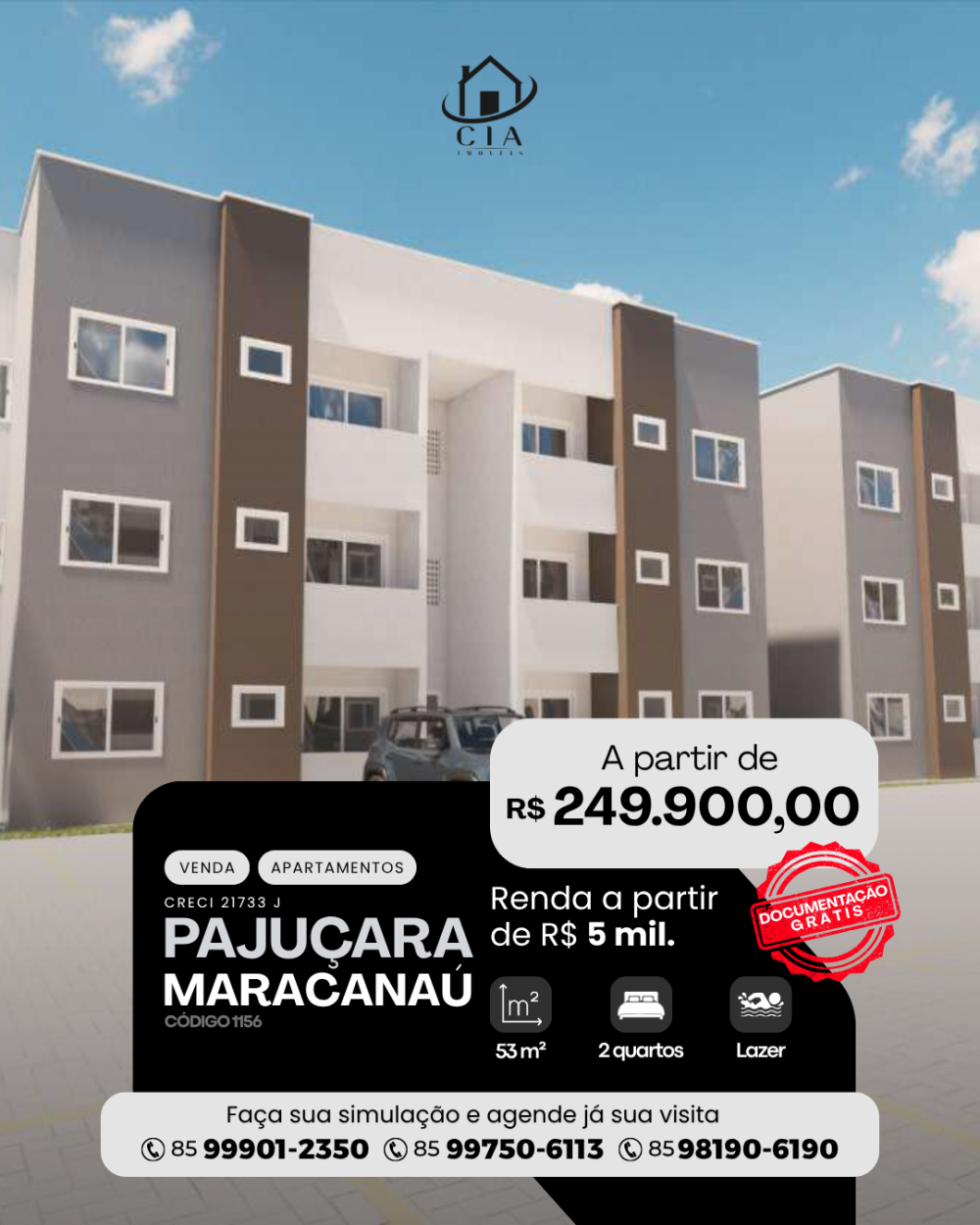 Apartamento > venda > Pajuçara - Maracanaú/CE