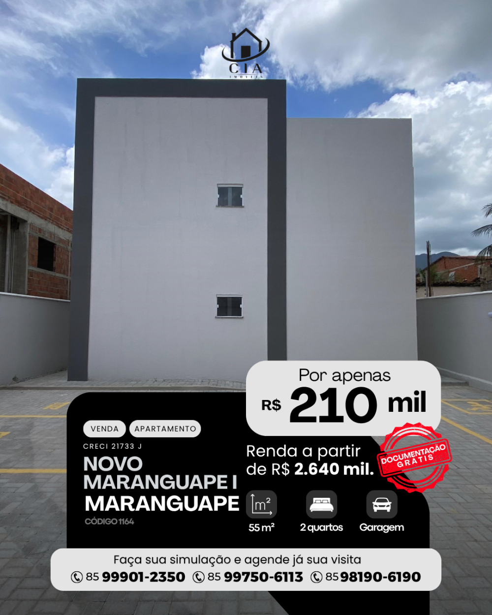 Apartamento > venda > Novo Maranguape I - Maranguape /CE
