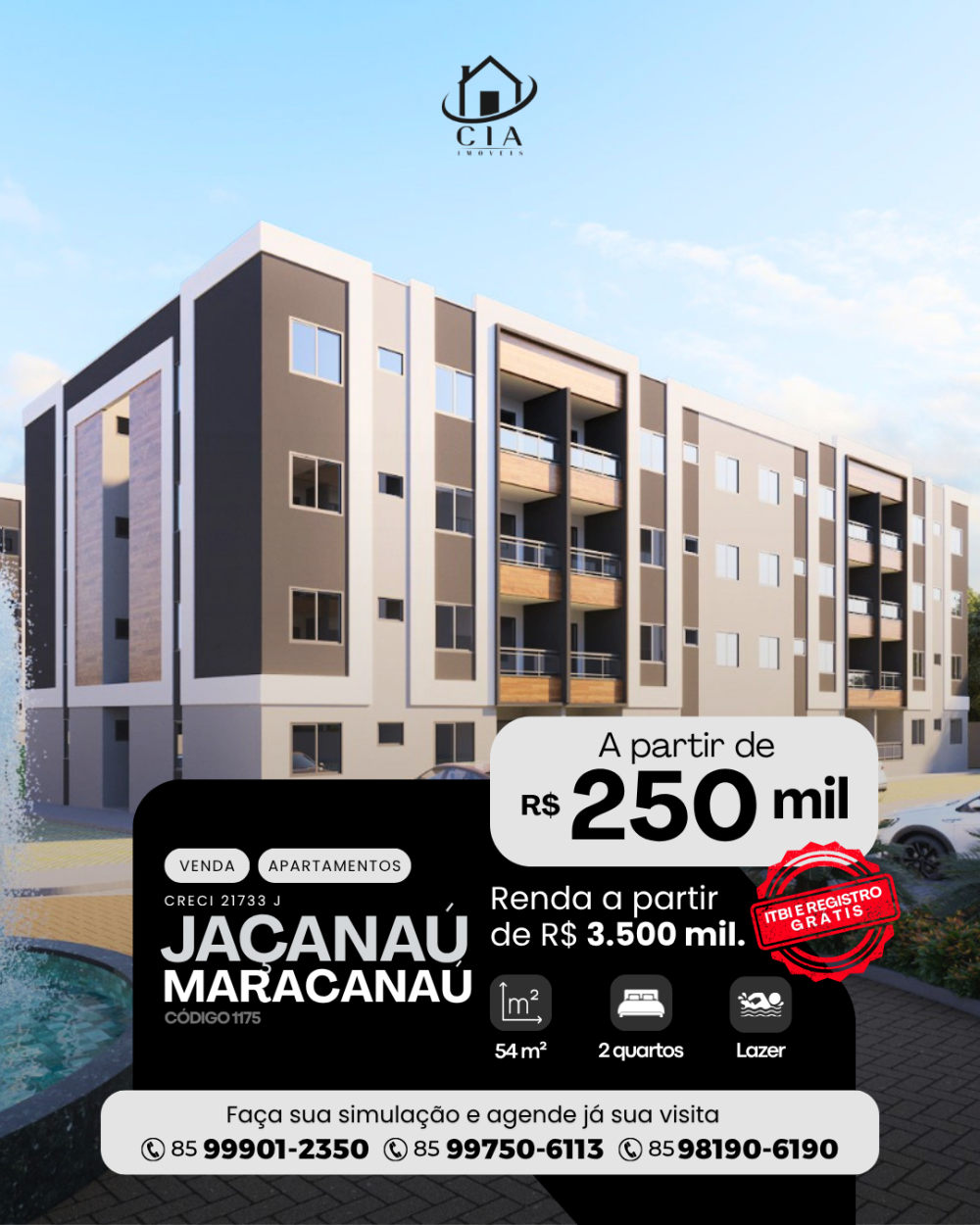 Apartamento > venda > Jaçanaú - Maracanaú/CE