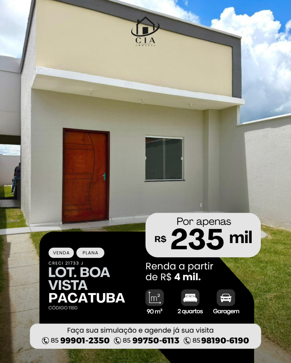 Casa > venda > Loteamento Boa Vista - Pacatuba/CE