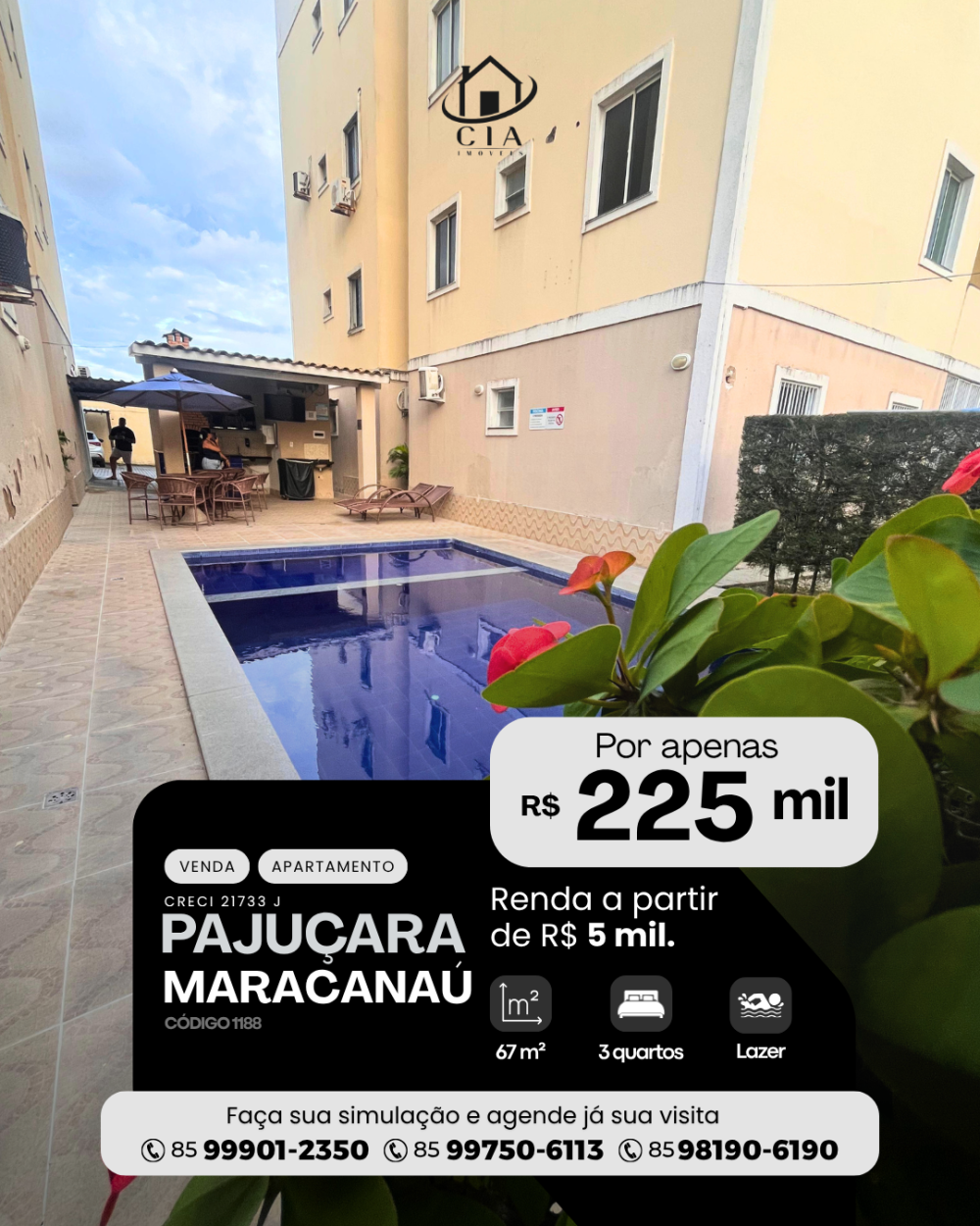Apartamento > venda > Pajuçara - Maracanaú/CE