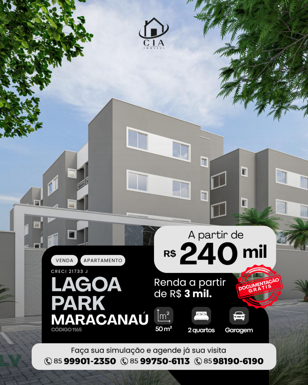 Apartamento > venda > Lagoa Park - Maracanaú/CE