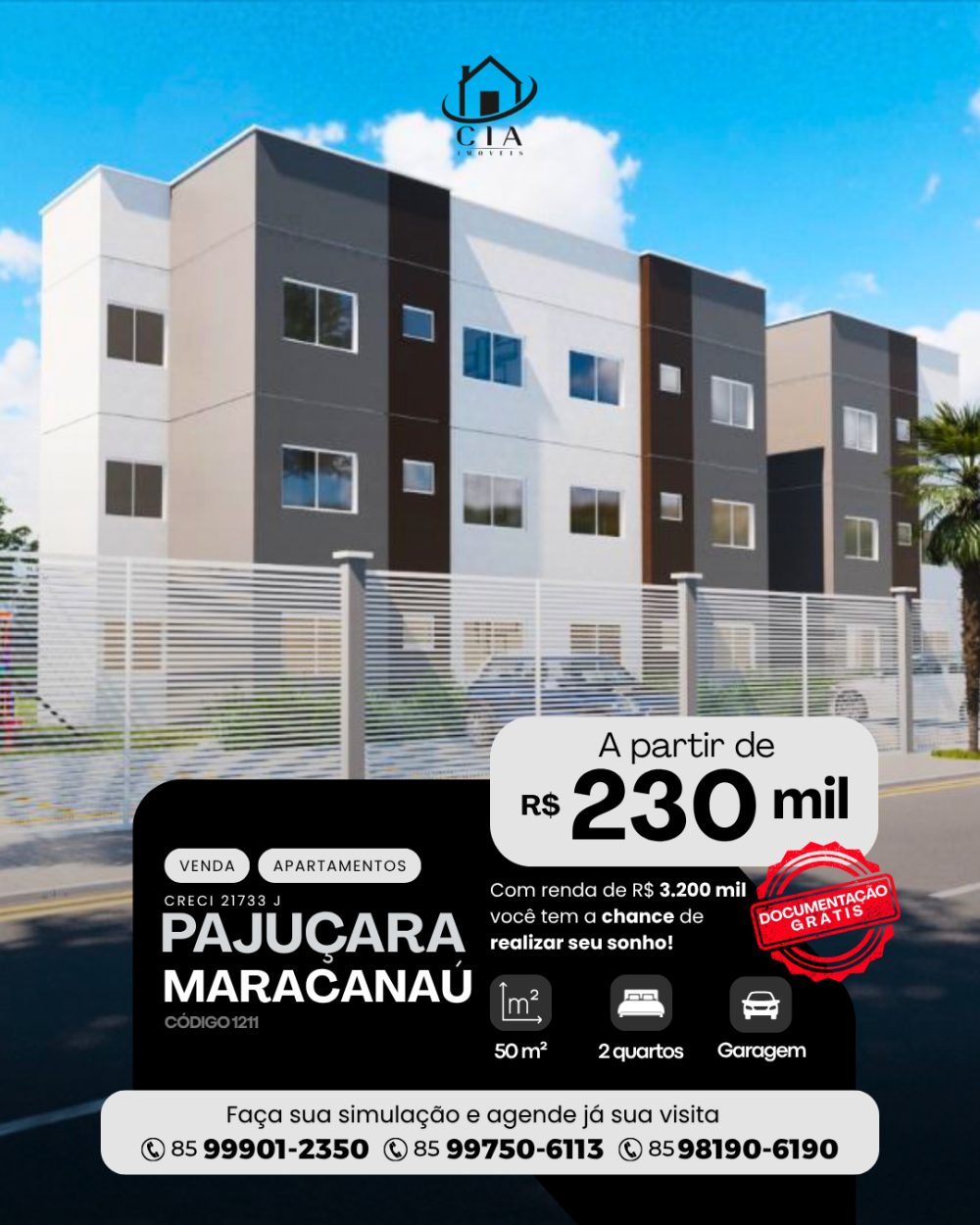 Apartamento > venda > Pajuçara - Maracanaú/CE