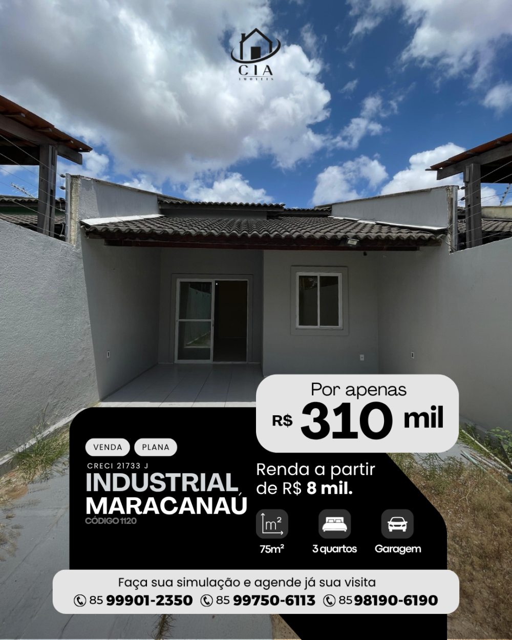 Casa > venda > Conjunto Industrial - Maracanaú/CE