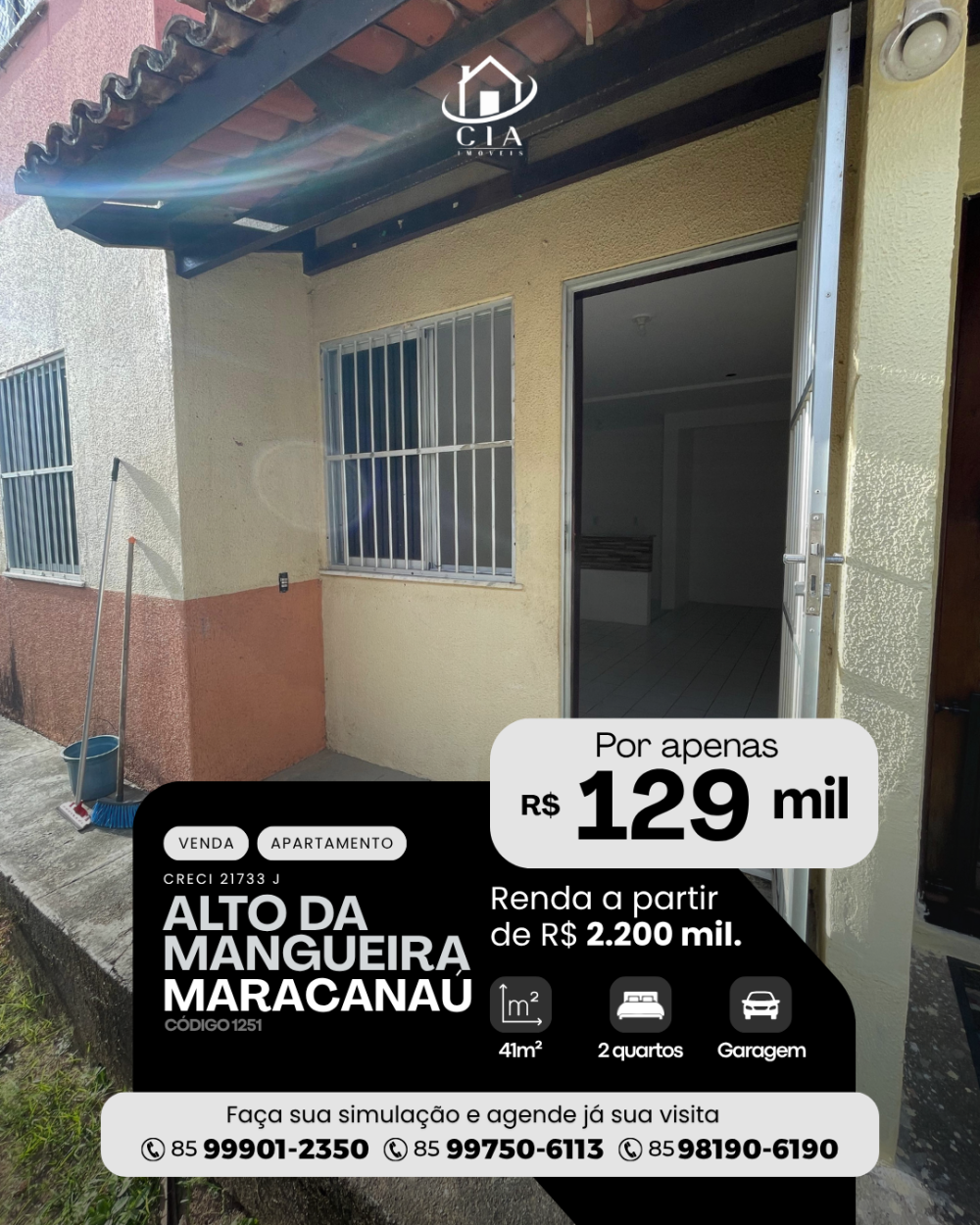 Apartamento > venda > Alto da Mangueira - Maracanaú/CE