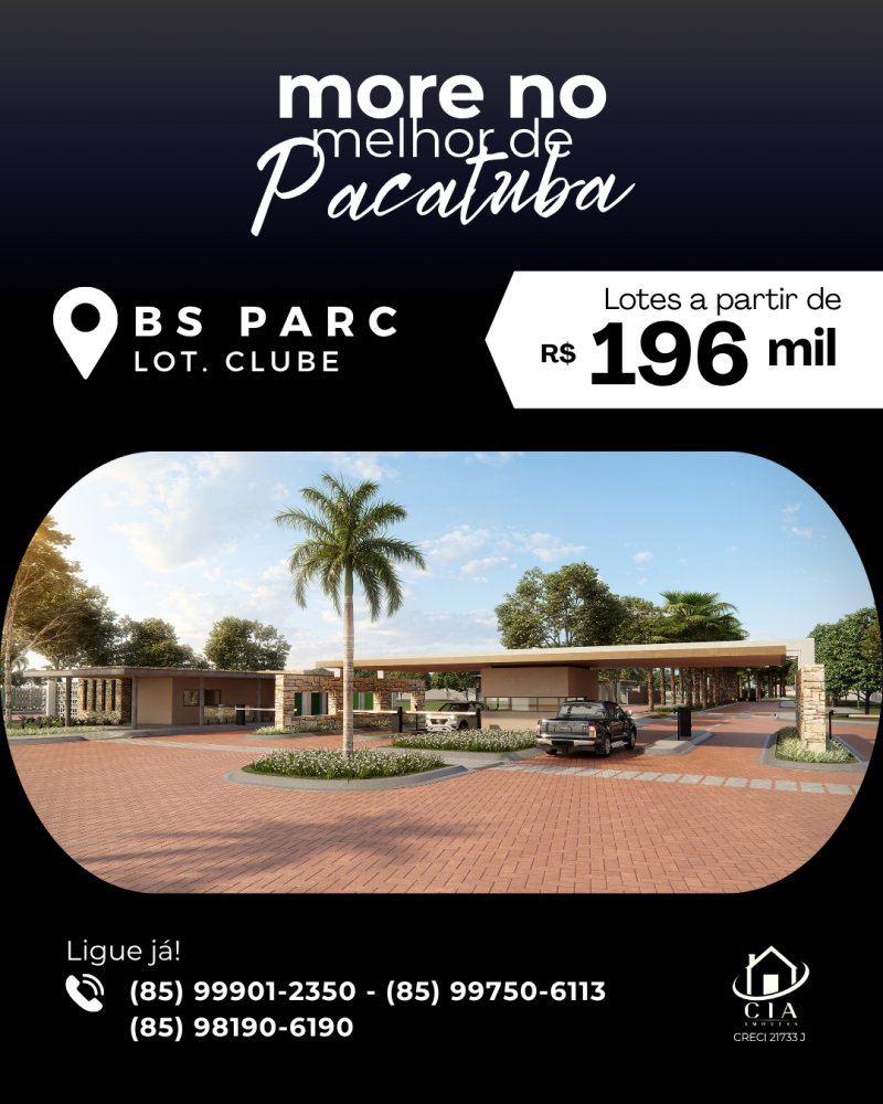 Lote > venda > BS Park - Pacatuba/CE