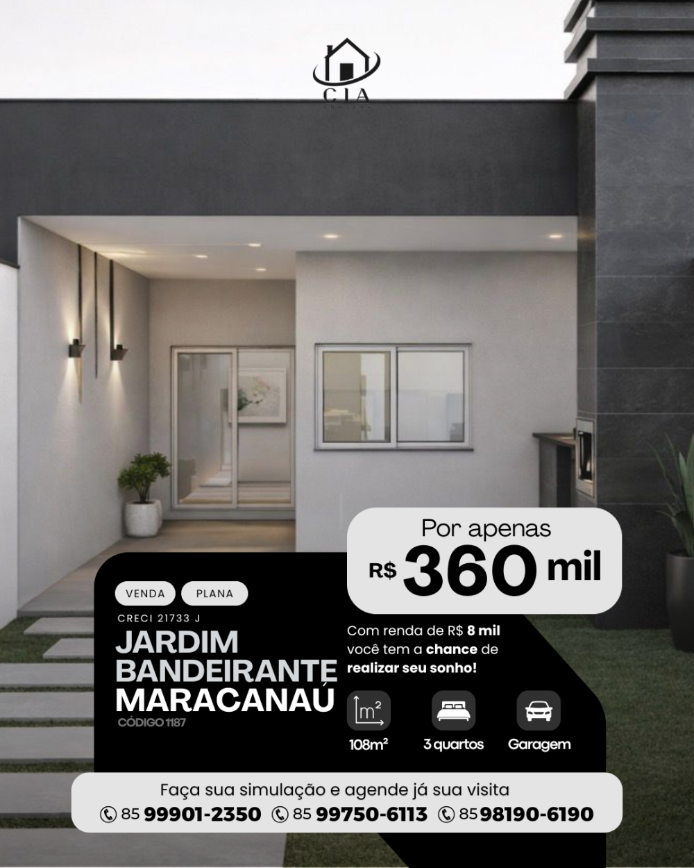 Casa > venda > Jardim Bandeirante - Maracanaú/CE
