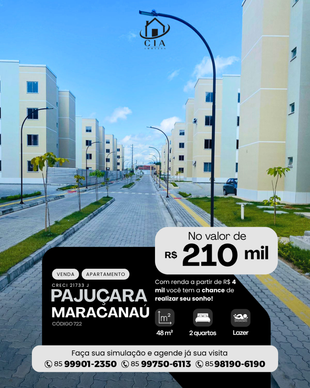 Apartamento > venda > Pajuçara - Maracanaú/CE
