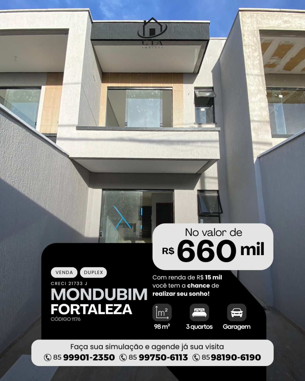Duplex > venda > Mondubim - Fortaleza/CE