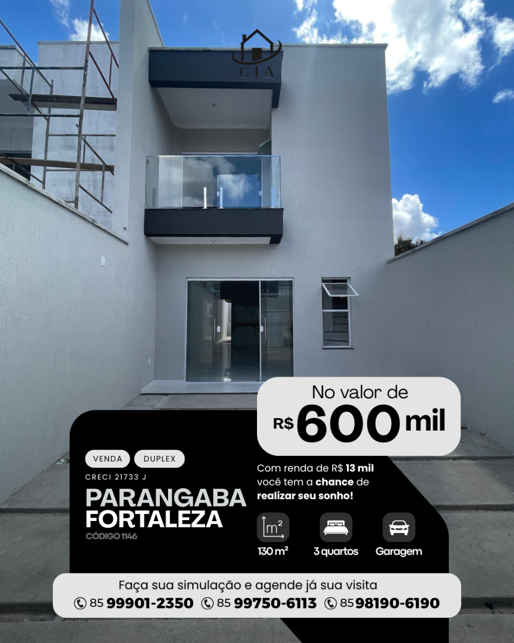 Duplex > venda > Parangaba - Fortaleza/CE