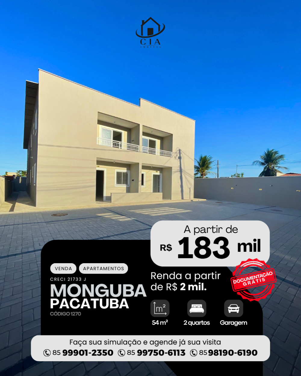 Apartamento > venda > Monguba - Pacatuba/CE