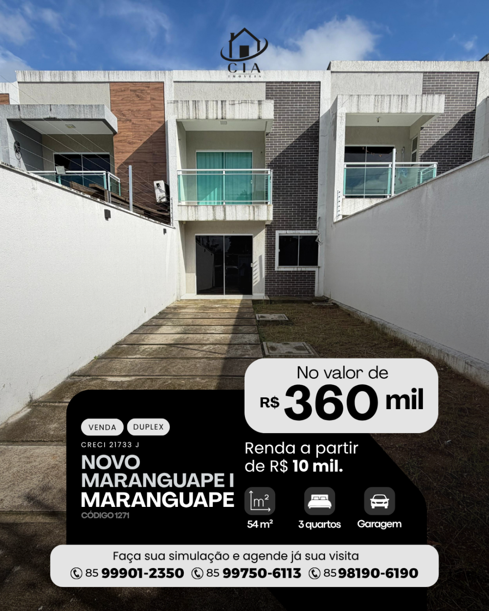 Duplex > venda > Novo Maranguape I - Maranguape/CE