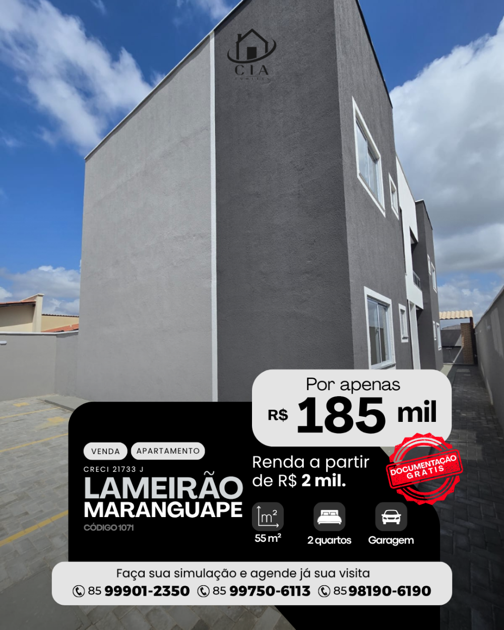 Apartamento > venda > Lameirão - Maranguape/CE