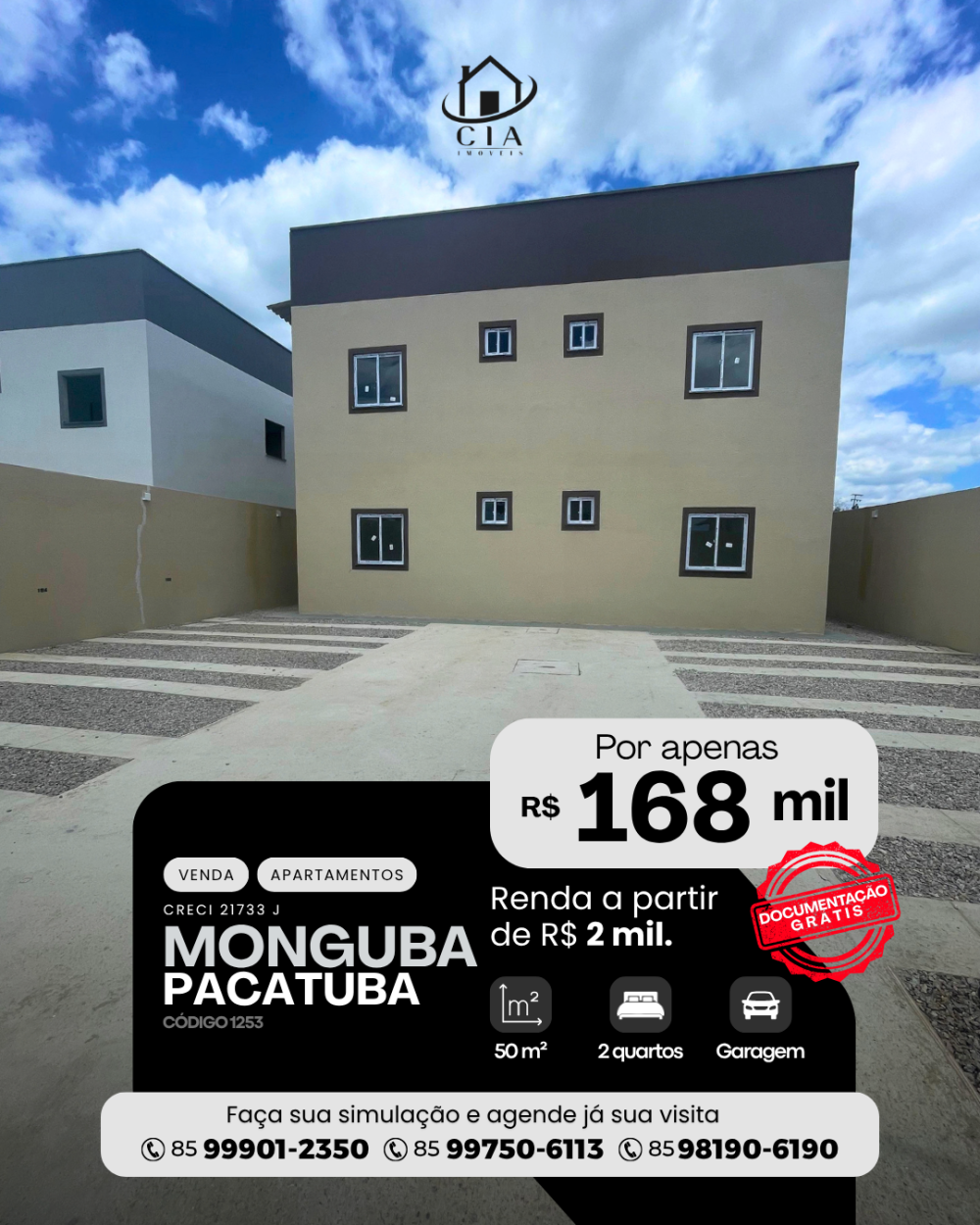 Apartamento > venda > Monguba - Pacatuba/CE
