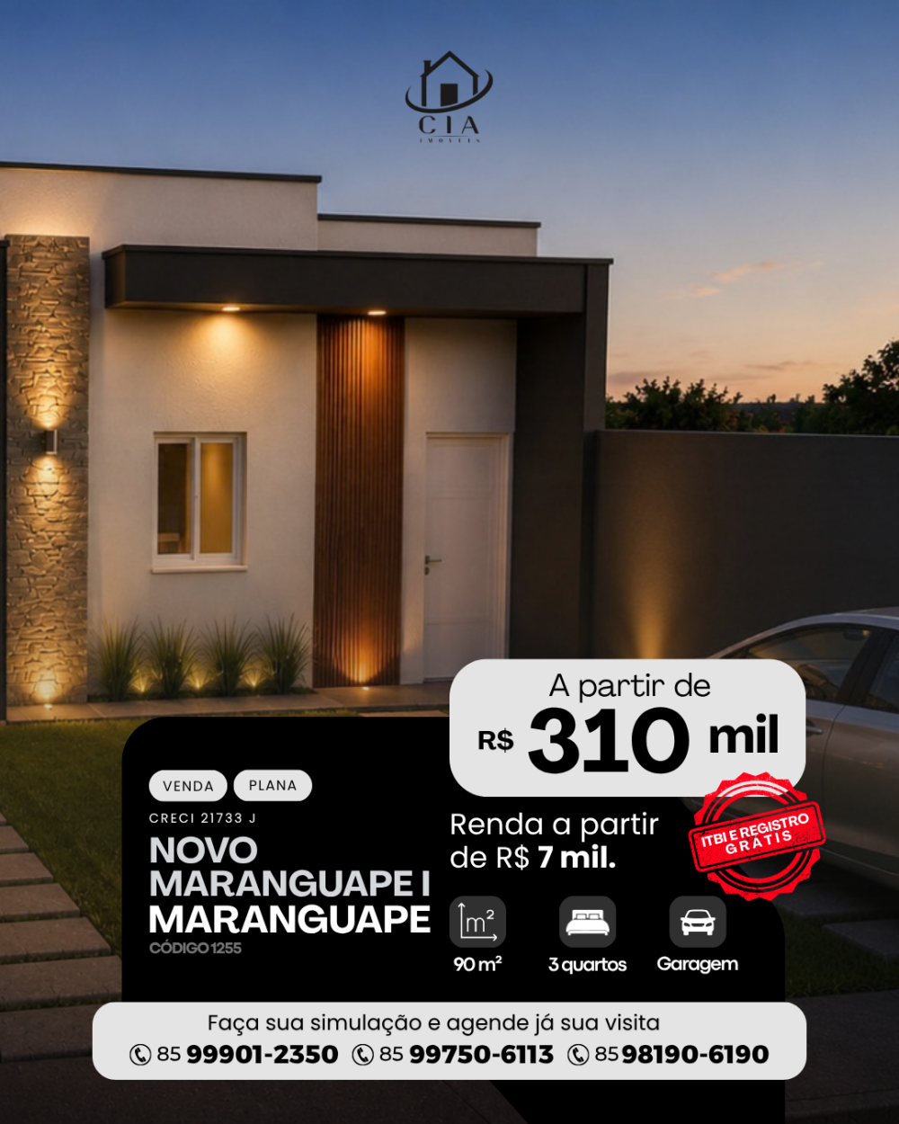 Casa > venda > Novo Maranguape I - Maranguape/CE