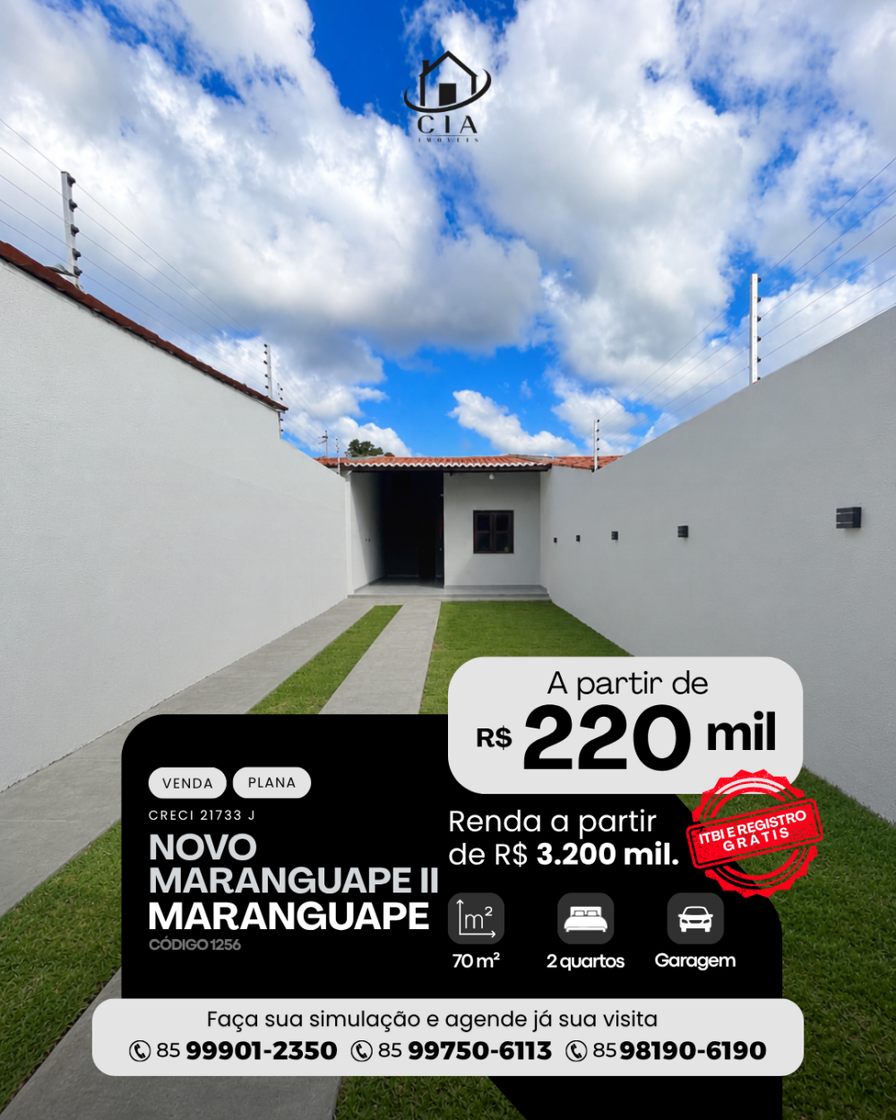 Casa > venda > Novo Maranguape II - Maranguape/CE