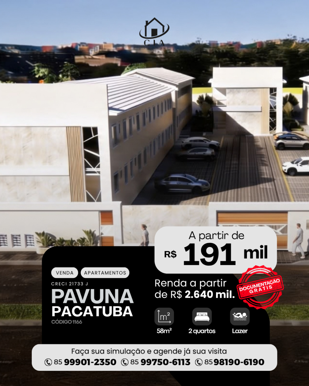 Apartamento > venda > Pavuna - Pacatuba/CE