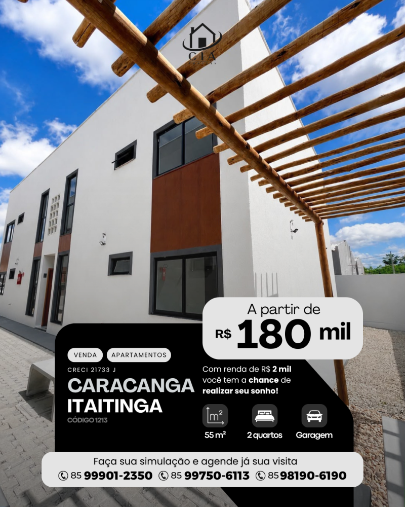 Apartamento > venda > Caracanga - Itaitinga/CE