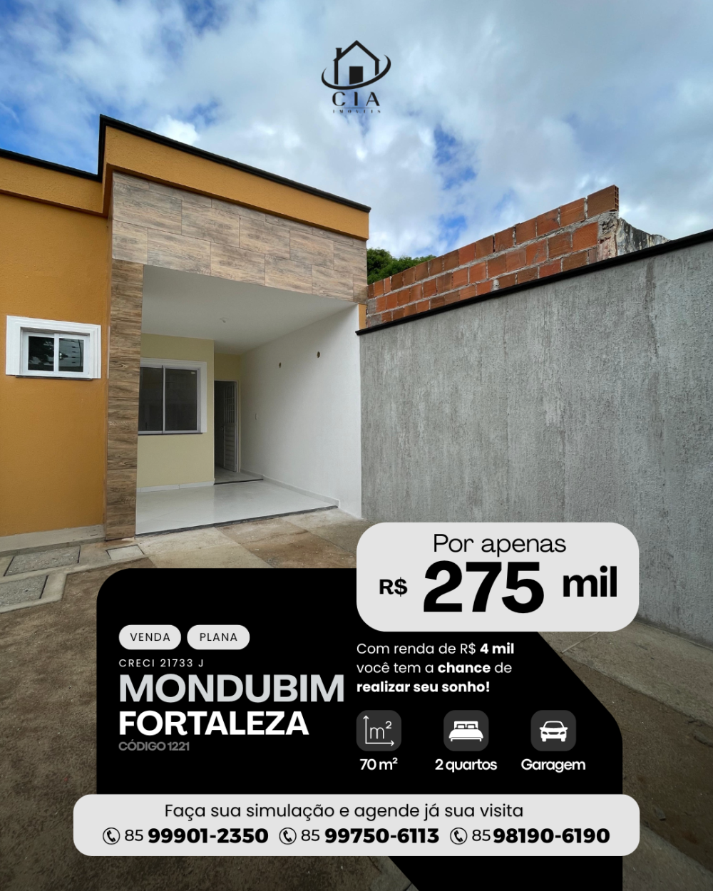 Casa > venda > Mondubim - Fortaleza/CE
