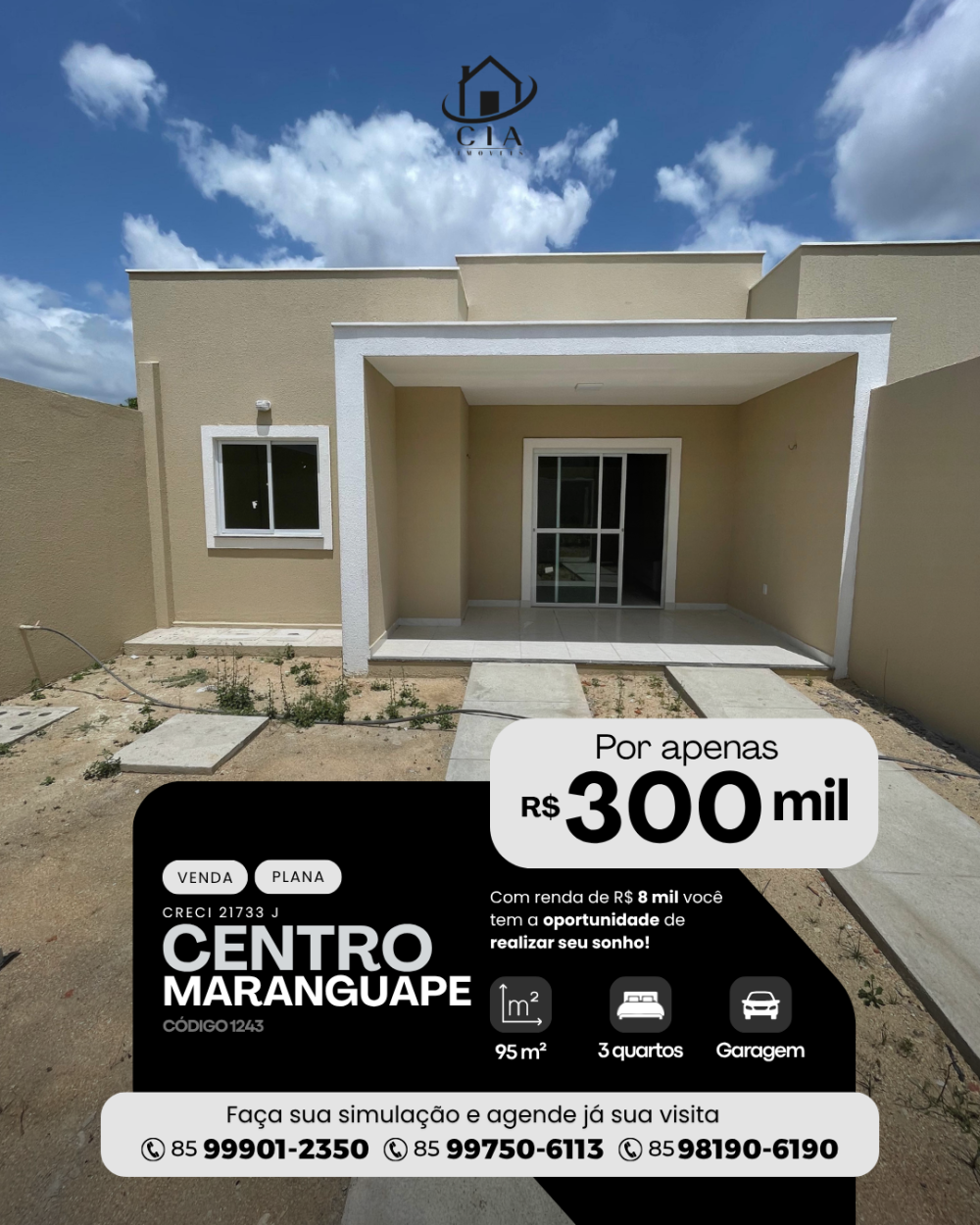 Casa > venda > Centro - Maranguape/CE